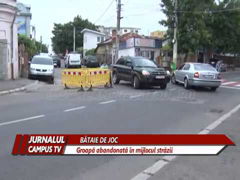 GROAPA ABANDONATA IN MIJLOCUL STRAZII