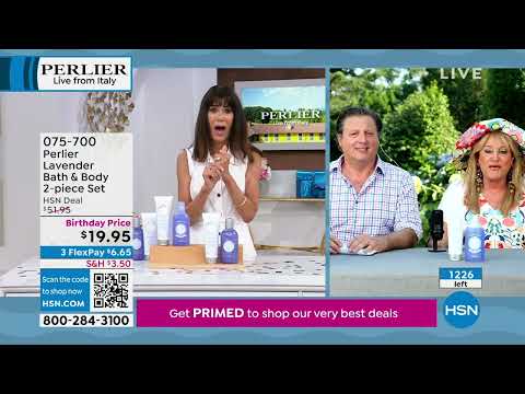 HSN | Perlier Beauty Live From Italy 07.09.2023 - 11 AM