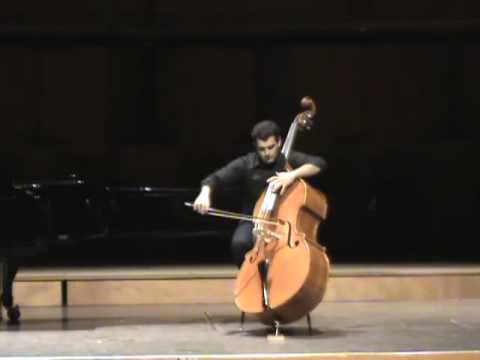 Motivy for solo double bass/ E.Tabakov