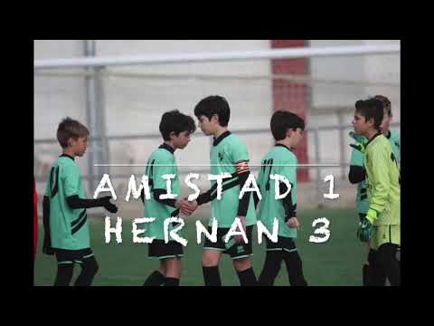Amistad 1 - Hernán 3 Alevín preferente 2019-2020