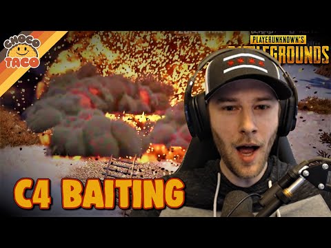 C4 Baiting ft. halifax - chocoTaco PUBG Duos Gameplay