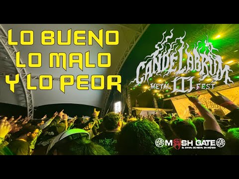 LO BUENO LO MALO Y LO PEOR DEL CANDELABRUM 2024