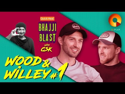 Mark Wood & David Willey Part 1 | Quick Heal Bhajji Blast With CSK | QuPlayTV