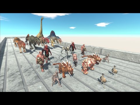 Race to eat Infernals - Animal Revolt Battle Simulator