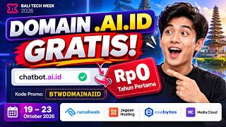 Download lagu Cara Klaim Domain .AI.ID Gratis 2026 dari Bali Tech Week! mp3