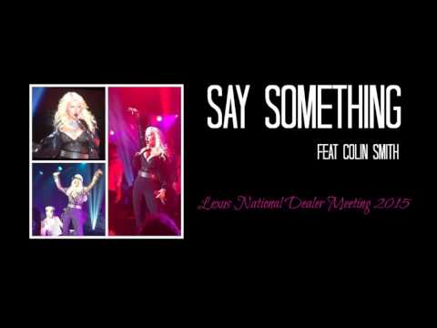 Christina Aguilera SAY SOMETHING  ft Colin Smith live LEXUS