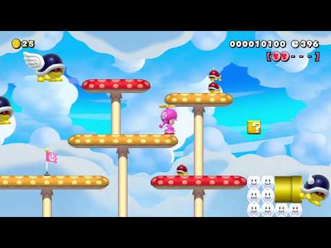World 7-5 Spinning Stratosphere by 3rd Bunny - Super Mario Maker 2 - No Commentary 1ca