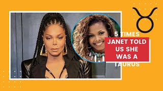 Five Times Janet Jackson Was a Taurus ♉️