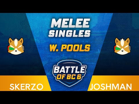 Skerzo (Fox) vs Joshman (Fox) - Melee Singles Winners Top 64 - Battle of BC 6