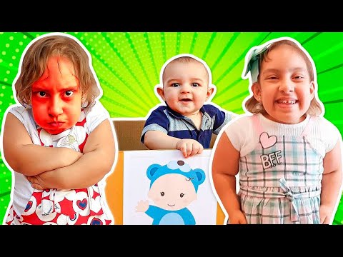 Maria Clara and the Funny Story about the New adopted siblings - Familia MC Divertida