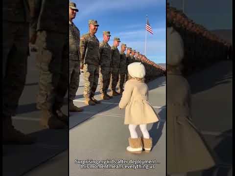 Surprising my kids after deployment&hellip;this moment #youtube #funny #love #surprise