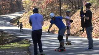 preview picture of video '200th Member Arkansas Longboarders Group Ride'
