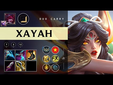 Xayah ADC vs Ashe - VN Challenger Patch 25.24