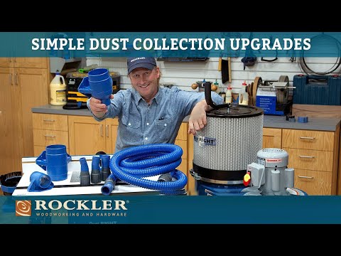 Simple Dust Collection System Upgrades | Rockler Demo