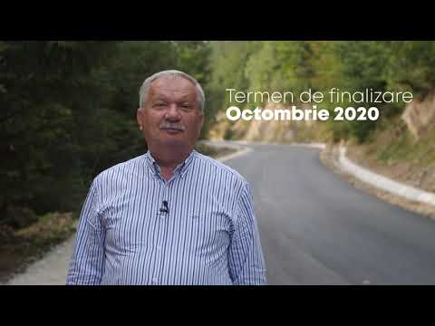 Drumul județean Remeți - Valea Drăganului, în august 2020