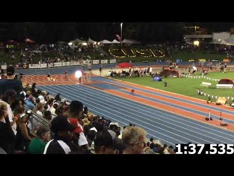 Girls 4x400m (3 Heats)-2018 T&F CIF (CA) State Prelims (Results and Program in Description)