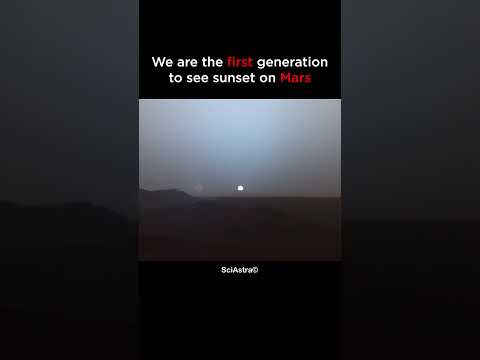 You Won't Believe What Sunset on MARS Looks like