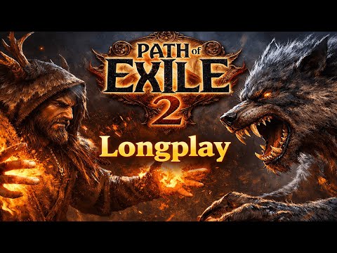 Path of Exile 2 Fire Druid Longplay Gameplay | No Commentary Free Weekend Walkthrough