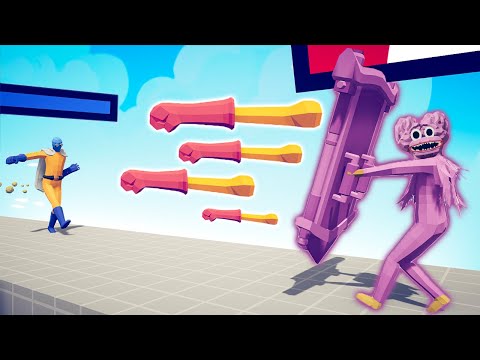 POPPY PLAYTIME MIRROR SHIELD vs EVERY GOD - TABS | Totally Accurate Battle Simulator 2023