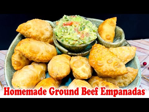 Homemade Ground Beef Empanadas