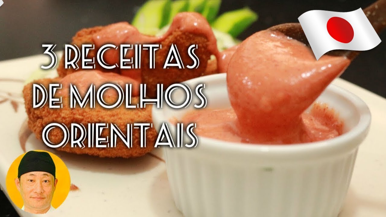 3 receitas de molhos orientais