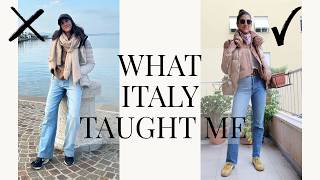 Style Mistakes I Made In Italy
