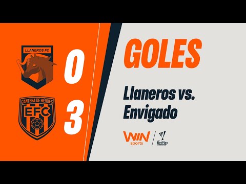 Llaneros vs. Envigado (goals) | Liga BetPlay Dimayor 2025-2 | Matchday 20