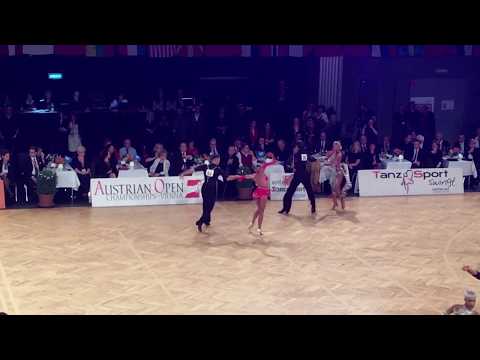 WDSF World Championships Latin 2017 Vienna Timur Imametdinov & Nina Bezzubova Cha Cha Cha