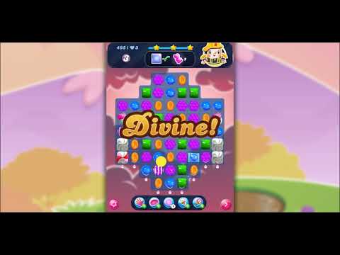 Candy Crush Saga Level 495 (Four Hundred and Ninety Five) NO BOOSTERS