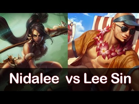 0050 Spirit as Nidalee jungle vs Lee Sin S5