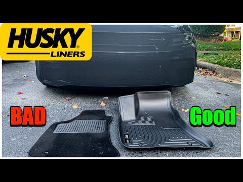 MAJOR INTERIOR MOD for your DODGE CHARGER 392 SCAT PACK... HUSKY LINERS FLOOR MATS..(MUST WATCH)
