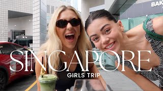 Singapore Travel Vlog - Girls Trip Singapore - Singapore Food, Hawker Markets, Shopping in Singapore