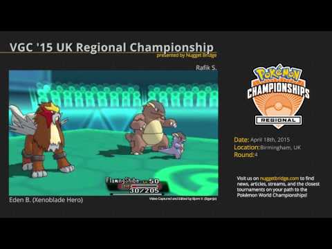 VGC '15 Birmingham Regional Round 4 - Eden B. (Xenoblade Hero) vs Rafik S.