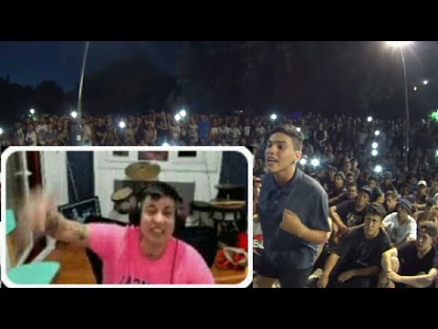 DUKI REACCIONA A  DANI  QUINTO ESCALON VS BEELZE