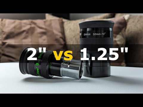 Are 2” eyepieces really better than 1.25” ones?