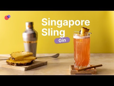 How to make a Singapore Sling (step-by-step tutorial)