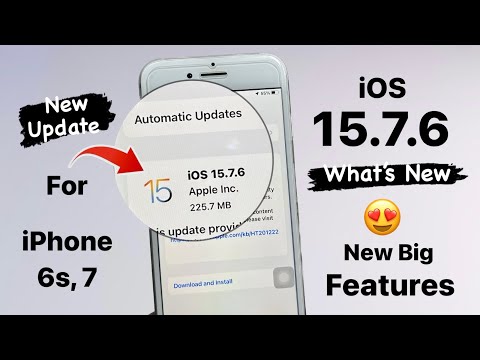 iOS 15.7.6 New Big Update For iPhone 6s, 7 - iOS 15.7.6 New Features- IOS 15.7.6 Review After 2 Days