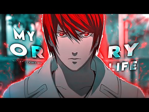 Death Note "Kira" - My Ordinary Life [Edit/AMV] | Quick!