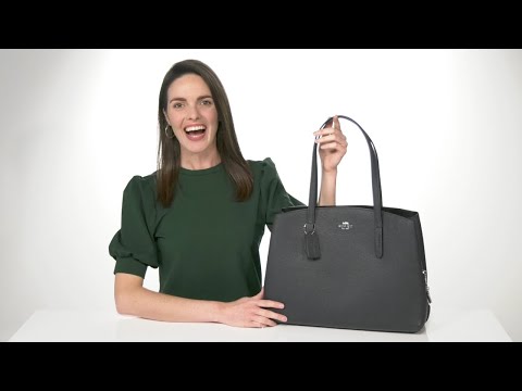 COACH Polished Pebble Leather Charlie 40 with Laptop Compartment SKU: 9456432