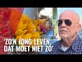 Bloemen voor om het leven gekomen jongen na val