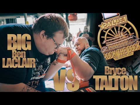 PAL USA Armwrestling - BIG BEN LACLAIR vs. BRYCE TALTON | Branson Rock the Dock Supermatch