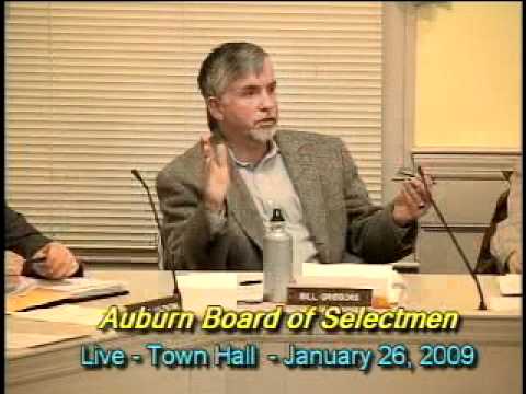 Board of Selectmen, Auburn, Massachusetts - 1/26/2009