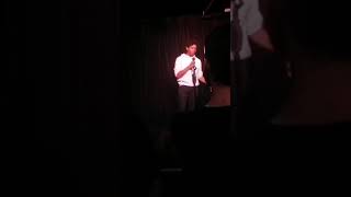Hayden Rose at the Lions Den comedy club