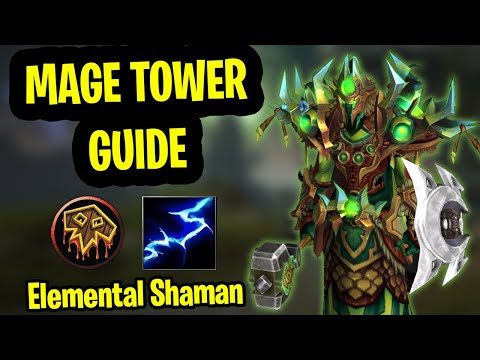 Elemental Shaman Mage Tower Guide | DPS Mage Tower Dragonflight Guide | An Impossible Foe