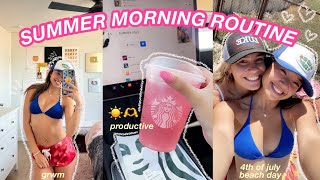 SUMMER MORNING ROUTINE 2023