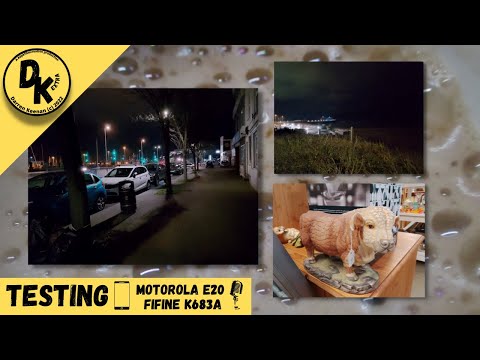 TECH - Testing the Fifine k683A microphone - Motorola E20