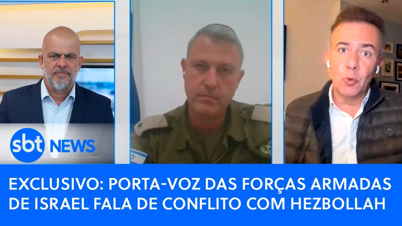 Exclusivo  porta voz das Forças Armadas de Israel fala de conflito com Hezbollah