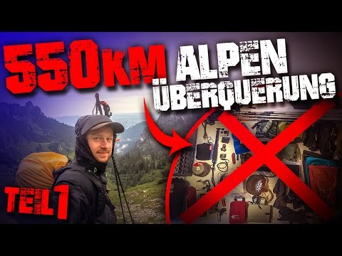 550km on foot across the Alps Alpine crossing Trekking Hiking Dream path Munich Venice #01