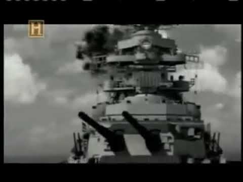 O maior navio de guerra da Marinha da Alemanha nazista ,o Bismarck .