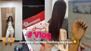 #vlog : Everything | unboxing gifts | birthday trip preps 🥰!